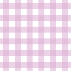 Seamless pink checkered gingham texture. Modified stripes consisting of crossed horizontal and vertical lines.Seamless plaid background suitable for fashion, interiors, plus Easter and baby 