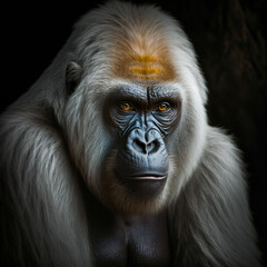 Naklejka premium Gorilla Portrait