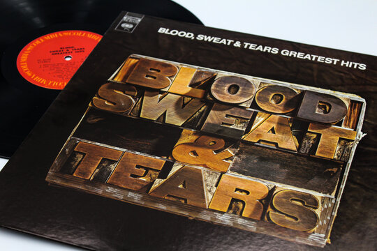 Greatest Hits is a compilation album by the rock band Blood Sweat and Tears on vinyl album LP record. taken in Miami, Fl on Dec 2022.
