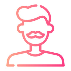 father gradient icon