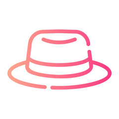 hat gradient icon