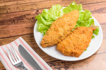 鯵と白身魚のフライ
