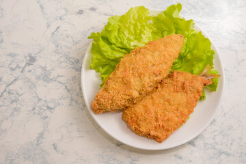 鯵と白身魚のフライ