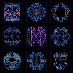 Art Nouveau Blues 4