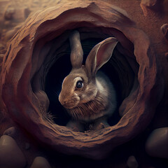 Rabbit in Rabbit Hole, Generative AI