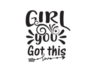 Motivational SVG T-shirt design