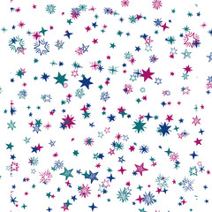 confetti and stars, party png elements, birthday party elements