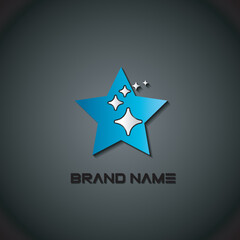 Rising star future shape business logo icon