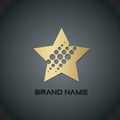 Star Logo Design Vector Template