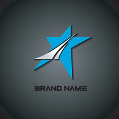 Obraz premium Star logo designs template, Fast star logo Vector