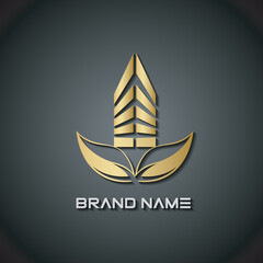 Real Estate Logo Branding concept