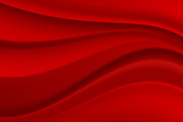 wave red abstract background