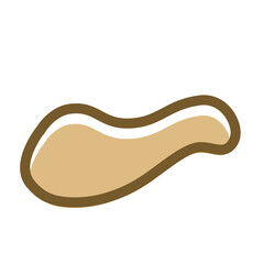 Organic amoeba blob shape abstract