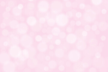 Abstract pink bokeh shiny light background. Valentine, New Year, Christmas and all celebration background concept.