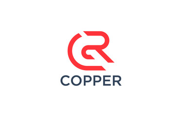 letter r logo design templates