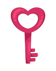 heart love key