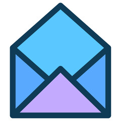 email filled line icon