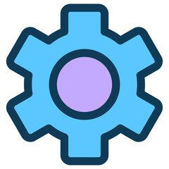 setting filled line icon