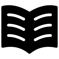 book glyph icon