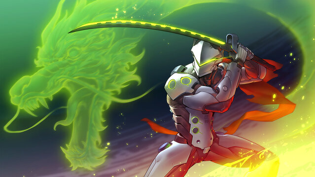 GENJI Dragon Blade Unsheathed