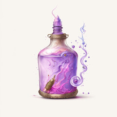 Obraz na płótnie Canvas Magical Potion, fantasy elixir - Enchanting brew