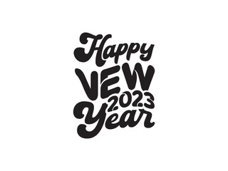 Happy New year Groovy design