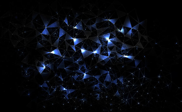 abstract background with plexsus