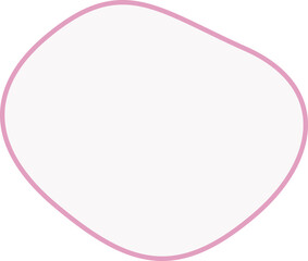 pastel abstract shape decoration