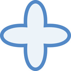 pastel abstract shape decoration