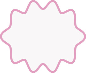 pastel abstract shape decoration