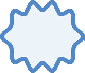 pastel abstract shape decoration