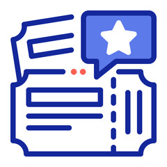 carnival ticket icon