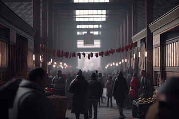 Chinese new year celebration, Generative AI