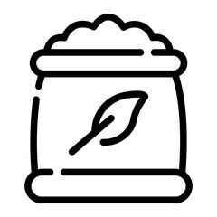 fertilizer line icon