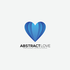 love gradient color vector icon