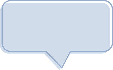 blue chatbox, text box, speech bubble decoration 