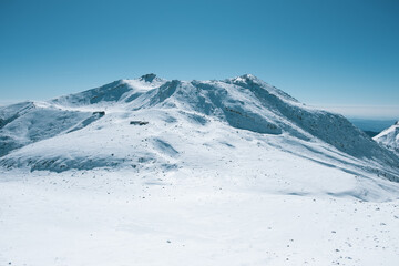 Fototapeta na wymiar 冬山の美しさ