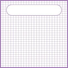 cute purple memo planner paper journal decoration