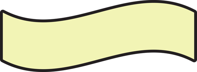 colorful banner decoration making tape, ribbon for the planner, journal, notepad, memo, sticky note decoration