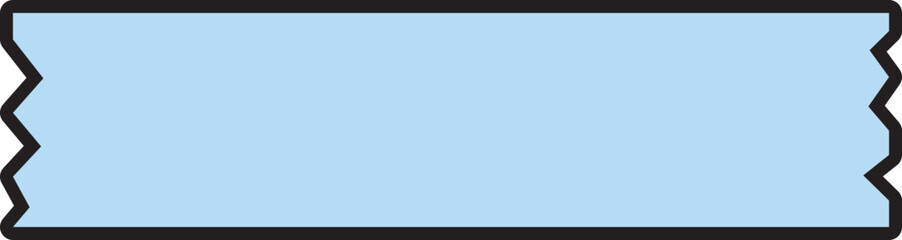 colorful banner decoration making tape, ribbon for the planner, journal, notepad, memo, sticky note decoration