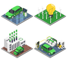 Biofuel Biogas Isometric Compositions