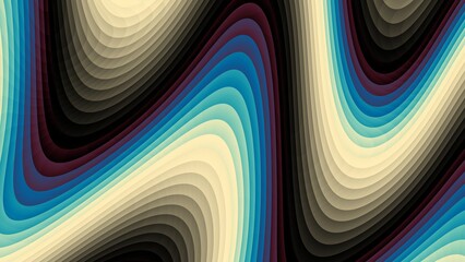 Abstract digital fractal pattern. Horizontal background with aspect ratio 16 : 9