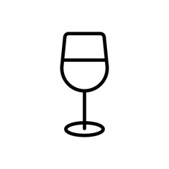 wine icon vector design template in white background