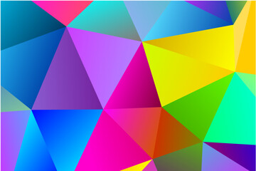 Abstract background graphic design with geometric polygon concept 