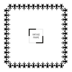 frames in vintage style with elements of ornament, art, pattern, background, texture.