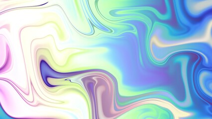 Abstract digital fractal pattern. Horizontal background with aspect ratio 16 : 9