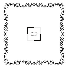 frames in vintage style with elements of ornament, art, pattern, background, texture.