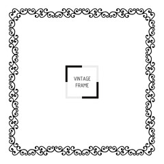frames in vintage style with elements of ornament, art, pattern, background, texture.