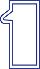 white and blue message box, text box, speech bubble, chat box decoration