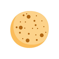 Wheat pita bread. Ingredient for cook tortilla, burrito, taco, burritos, tacos. Realistic loaves. Food design